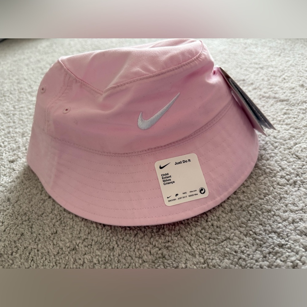 Nike Kids Pink Bucket Sun Hat